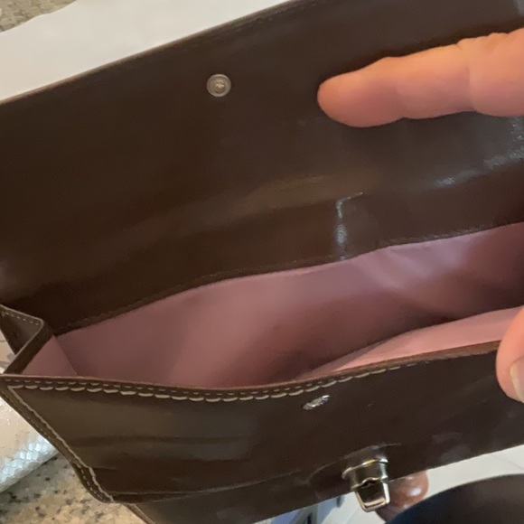 Vintage Coach Brown Leather Wallet - Picture 3 of 4